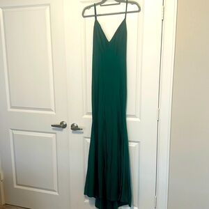 Hunter green bodycon dress